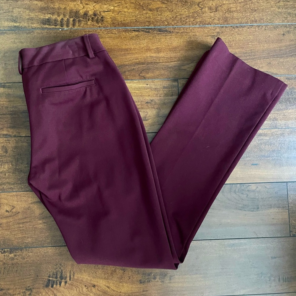 Express Columnist Barely Boot Lowrise Suit Pant - Size 6
